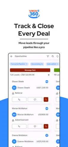 View 360 Business Hub Screenshot